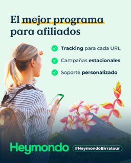 ¿Eres viajer@ y vas a #Birratour? Entonces esto te interesa 👀✈

Cada vez más creadores de contenido de viajes se unen al programa de afiliados de @heymondoes, y no es casualidad:

✔ El mejor producto y precio
✔ Servicio destacado en Trustpilot
✔ El panel de control más completo
✔ Eventos, formaciones y comunidad

Si quieres colaborar con una marca de viajes que suma y escucha a su comunidad, Birratour es el mejor momento para conocernos 🌍✨

¿Nos vemos allí?

#HeymondoBirratour #creadoresdecontenido #creadordecontenido #fitur2026